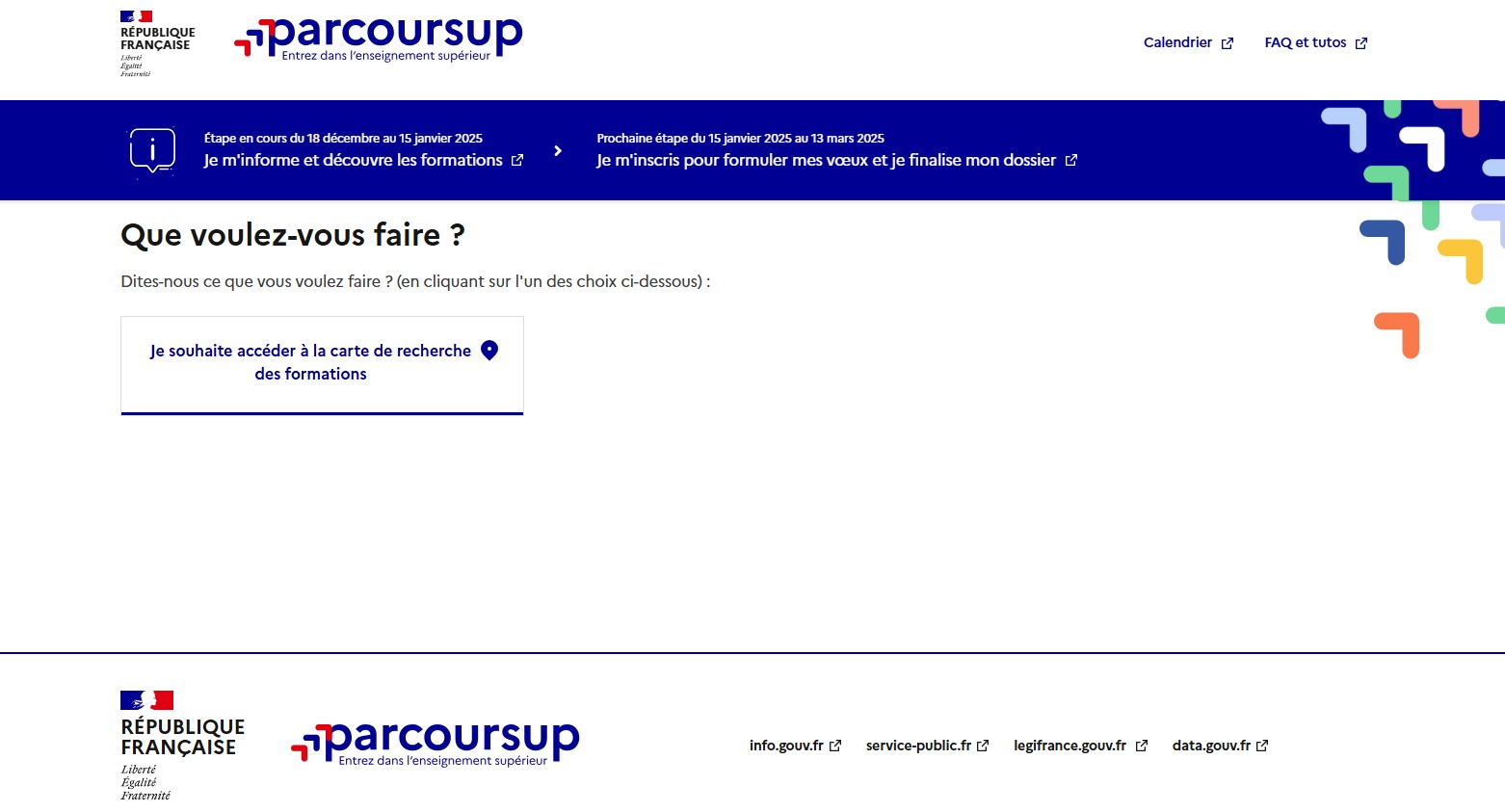 La carte des formations de Parcoursup Comment utiliser les informations